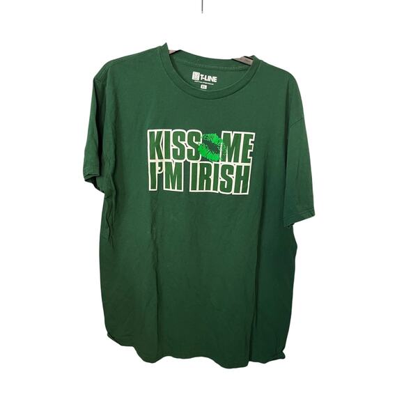 Kiss Me I'm Irish TShirt - XL - Picture 1 of 4